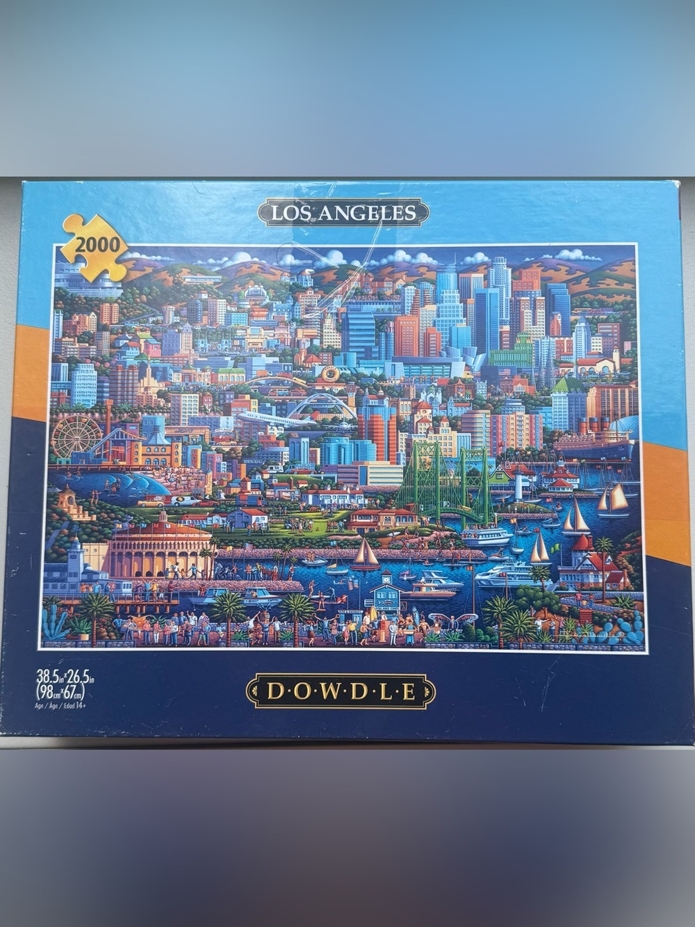 2000 piece Dowdle Los Angeles puzzle